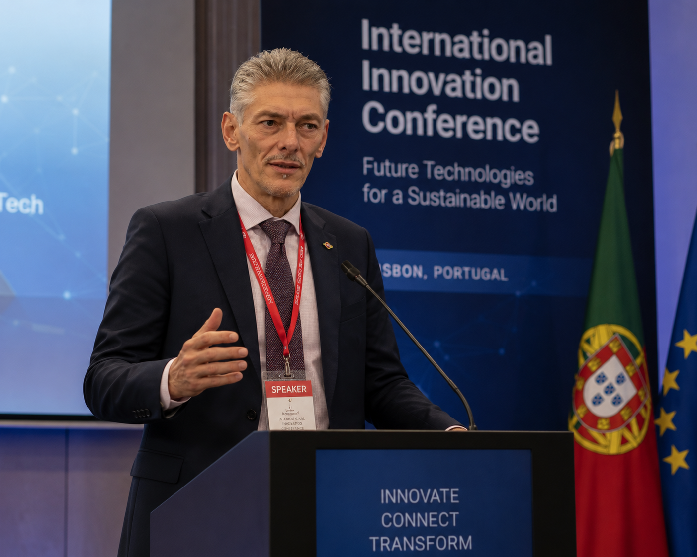 Professor Fernando Lópes Addresses the 25th International Innovation Conference in Lisbon