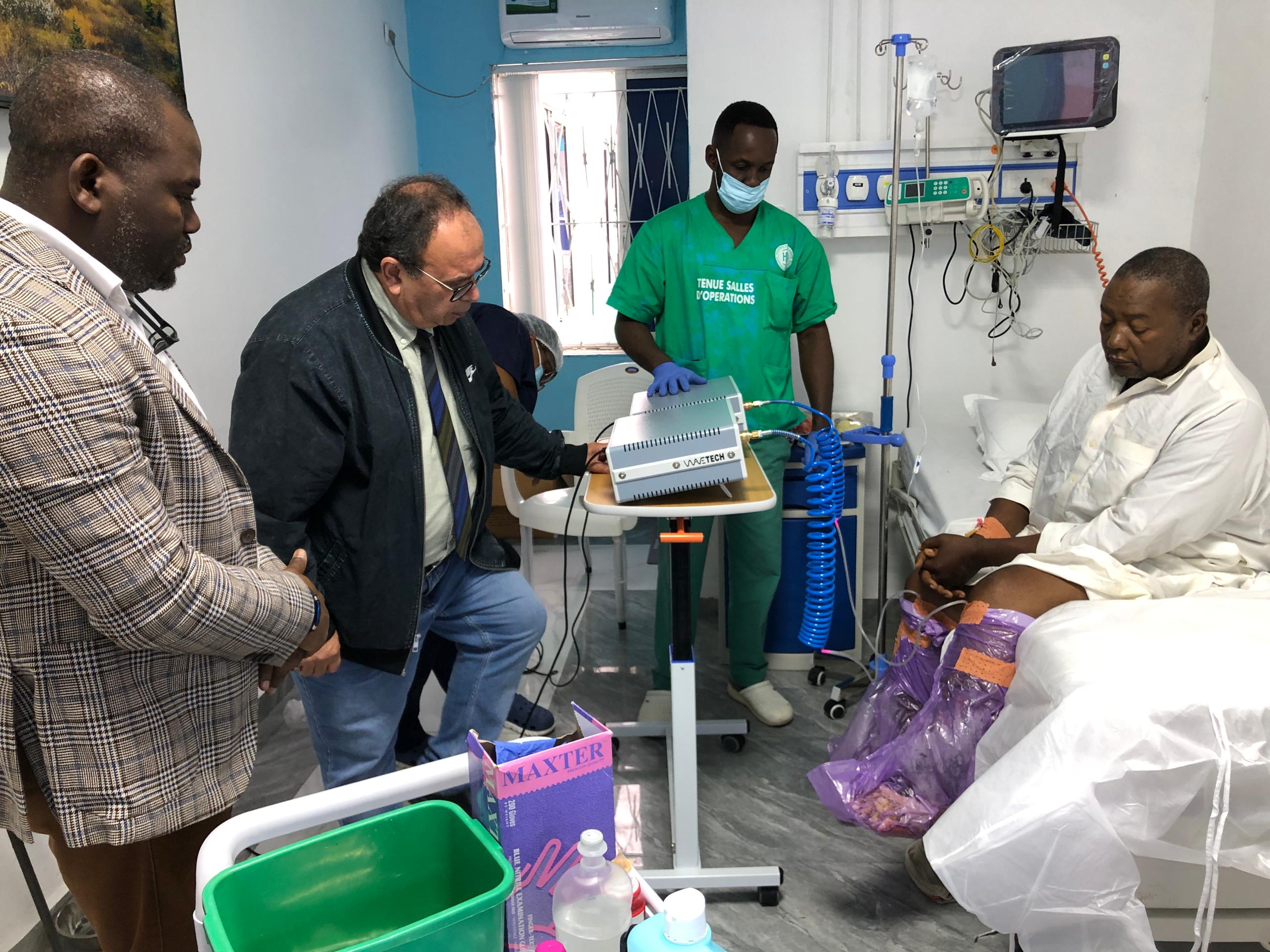 Breakthrough Success: Our Nano Titanium Plasma System Heals Diabetic Wound in Cameroon